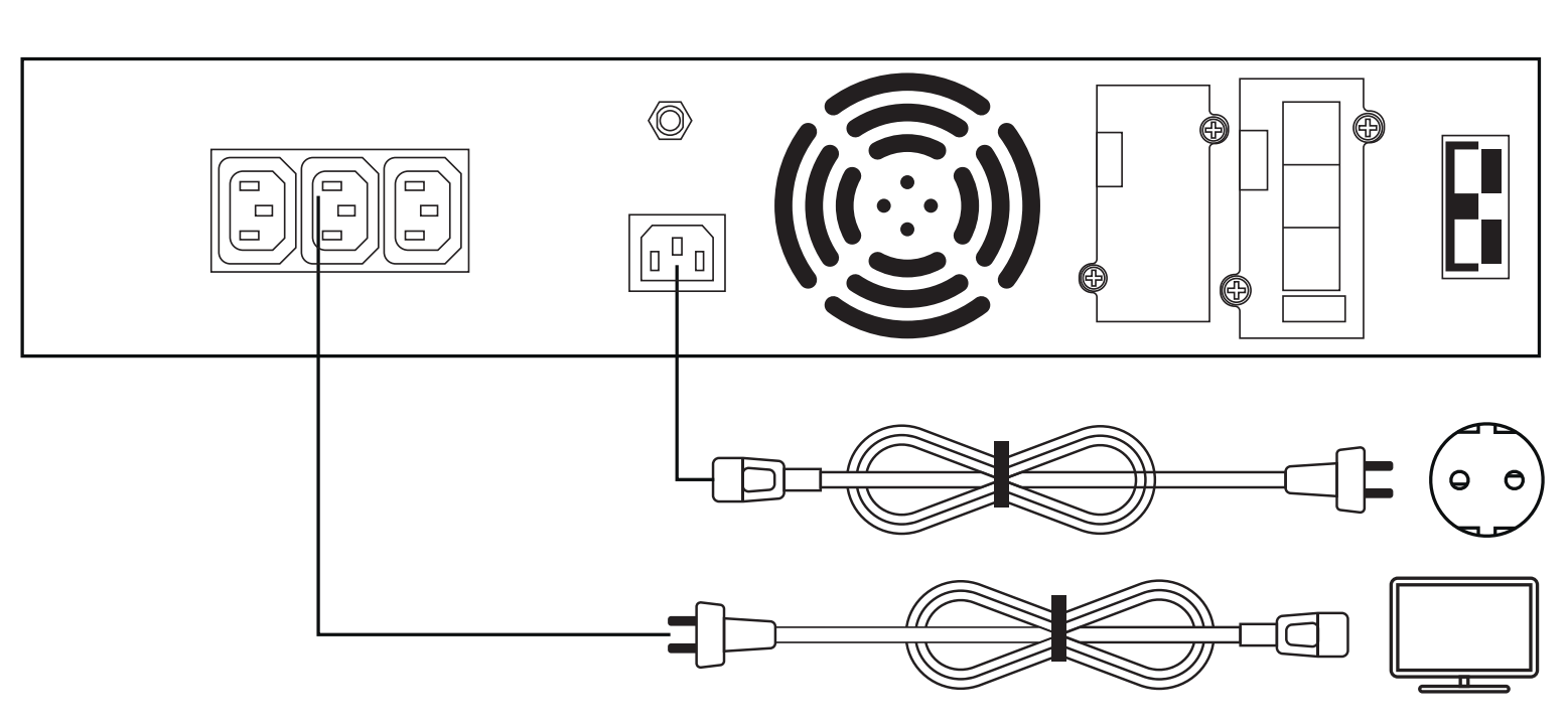 Монтаж ИБП ИМПУЛЬС
